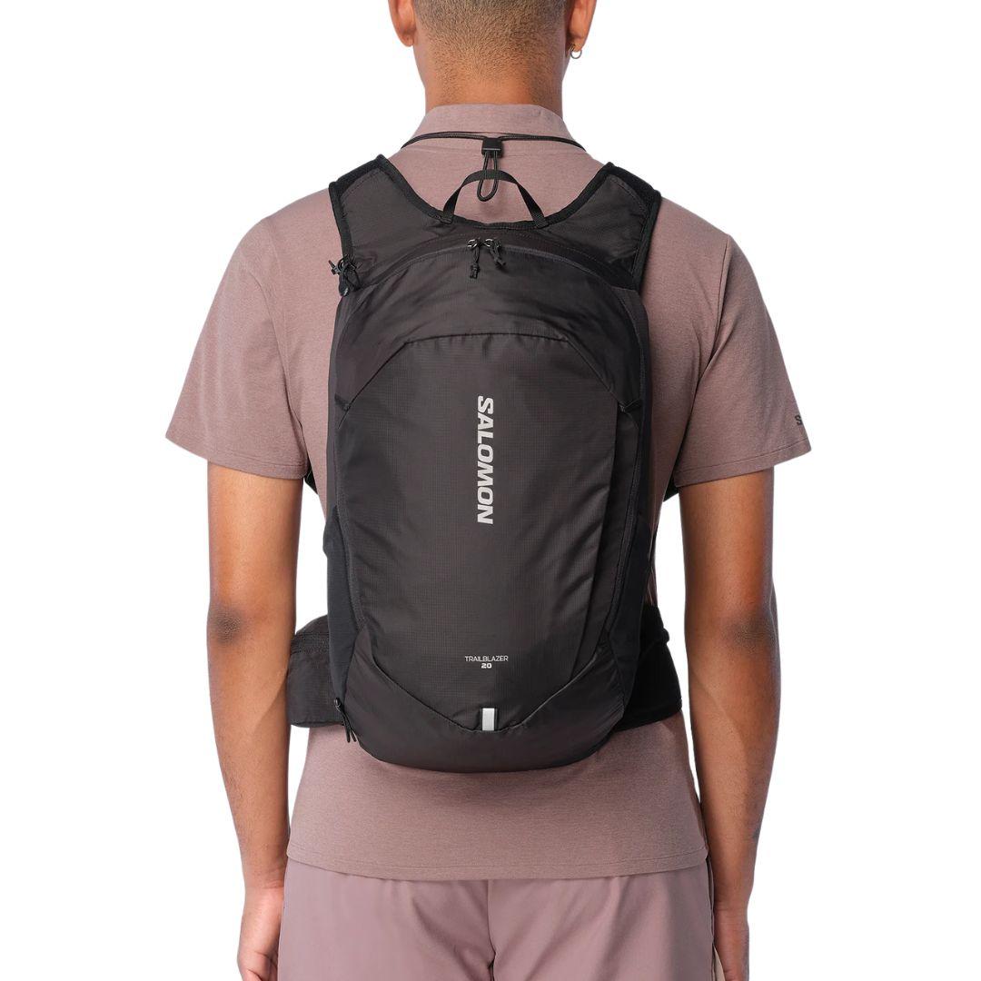 Salomon Trailblazer 20 Hiking Backpack - Black Alloy